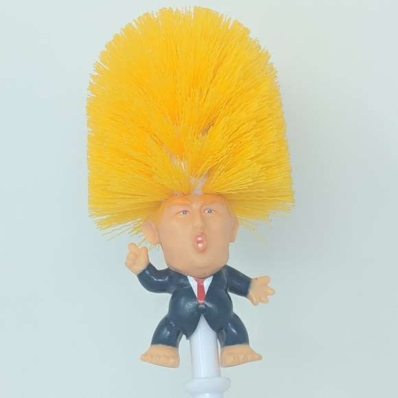 Donald Trump toilet brush with holder - Picture 6 of 7